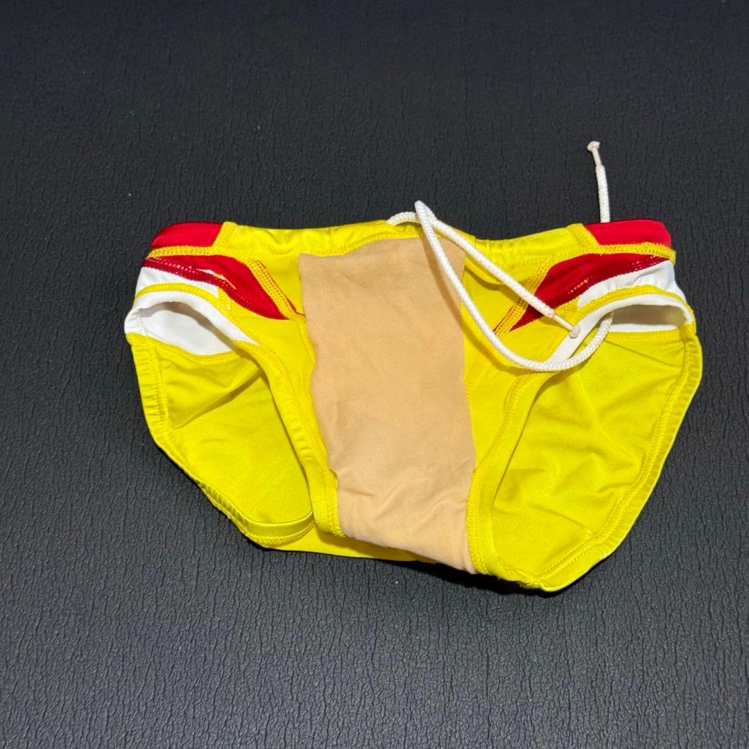 speedo 競泳水着 イエロー/レッド Sサイズ