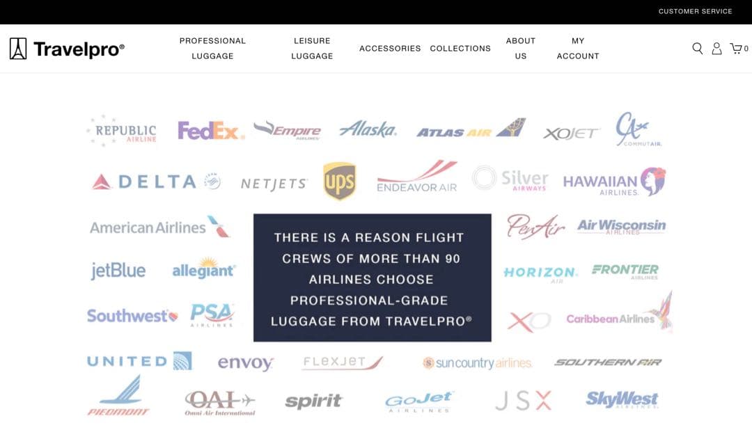 【新品未使用】Travelpro フライトバッグ