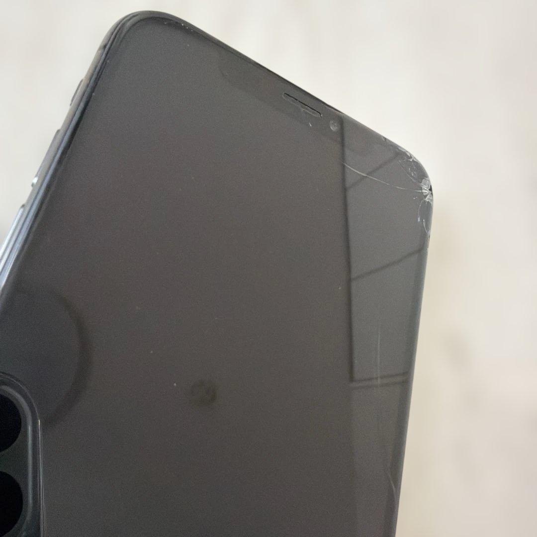 iPhone X 64G 画面ひび割れあり　SIMフリー