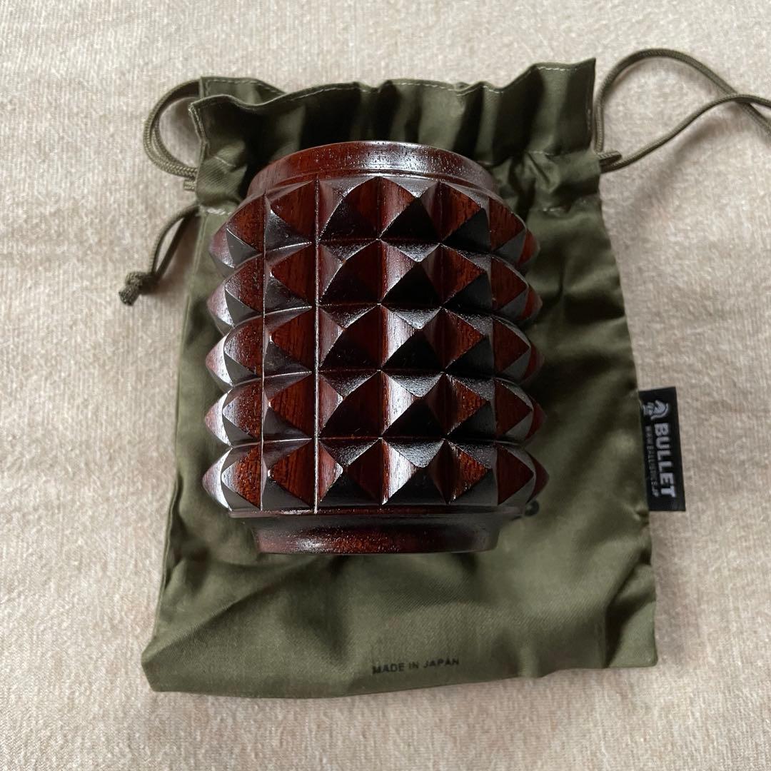 新品 BALLISTICS STADS CUP スタッズ カップ 拭き漆 ダーク