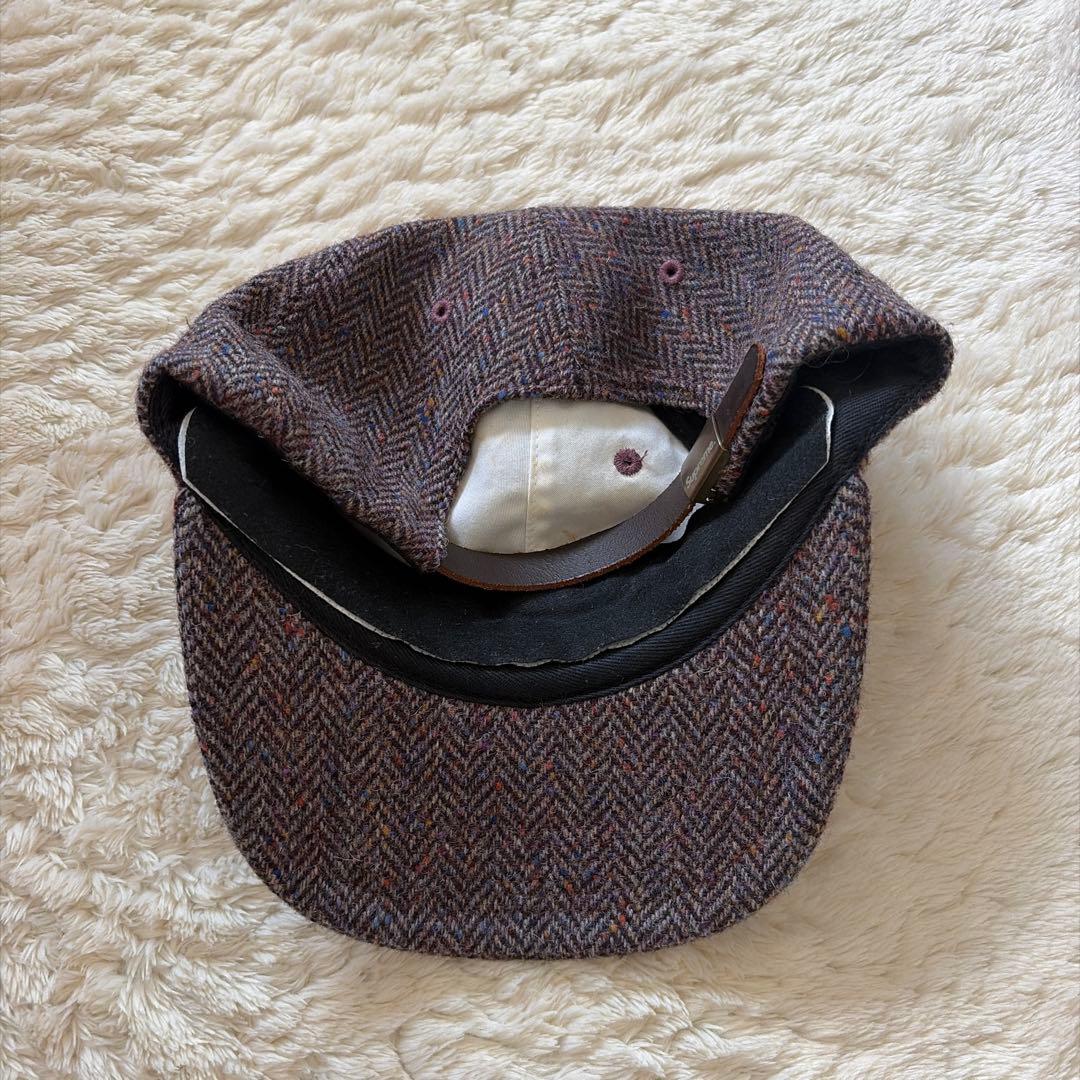 supreme 16AW ツイードキャップ　クラシックロゴ