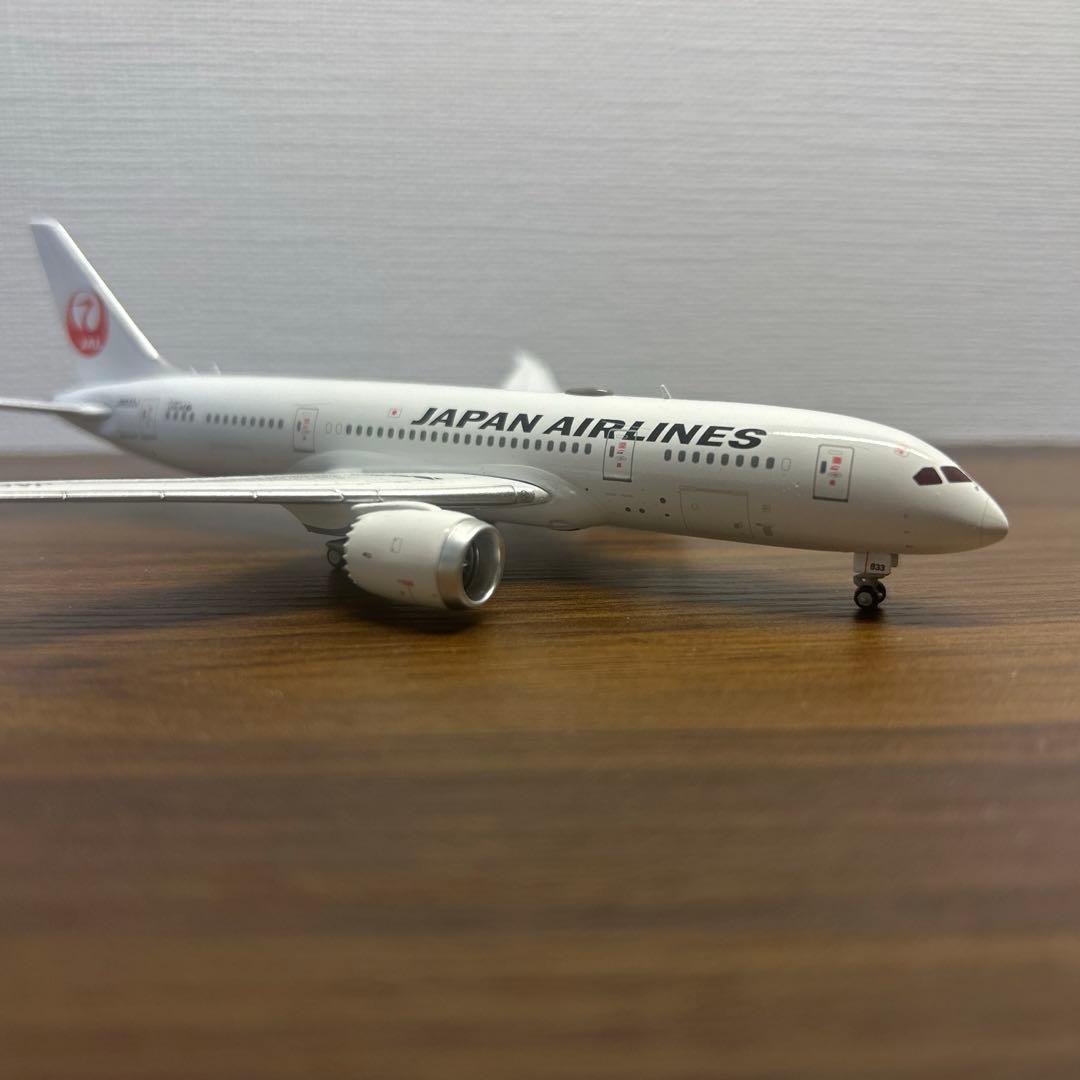 【新品未使用】JCwings JAL 787-8 JA833J 1/400