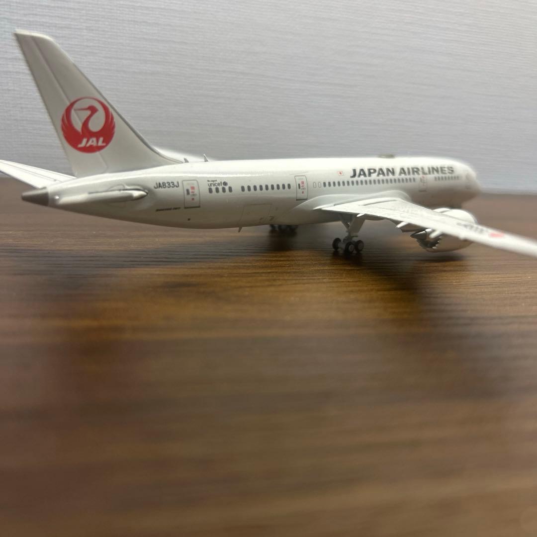 【新品未使用】JCwings JAL 787-8 JA833J 1/400