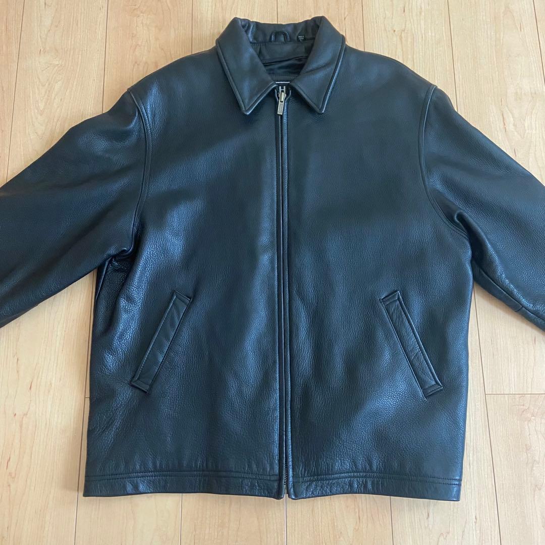 leather limited 90s シングル レザージャケット ブラック L