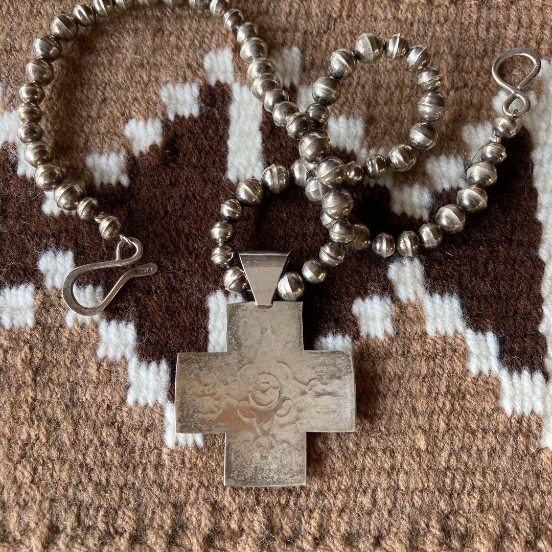 コレクション Vintage Navajo Silver Beads Necklace