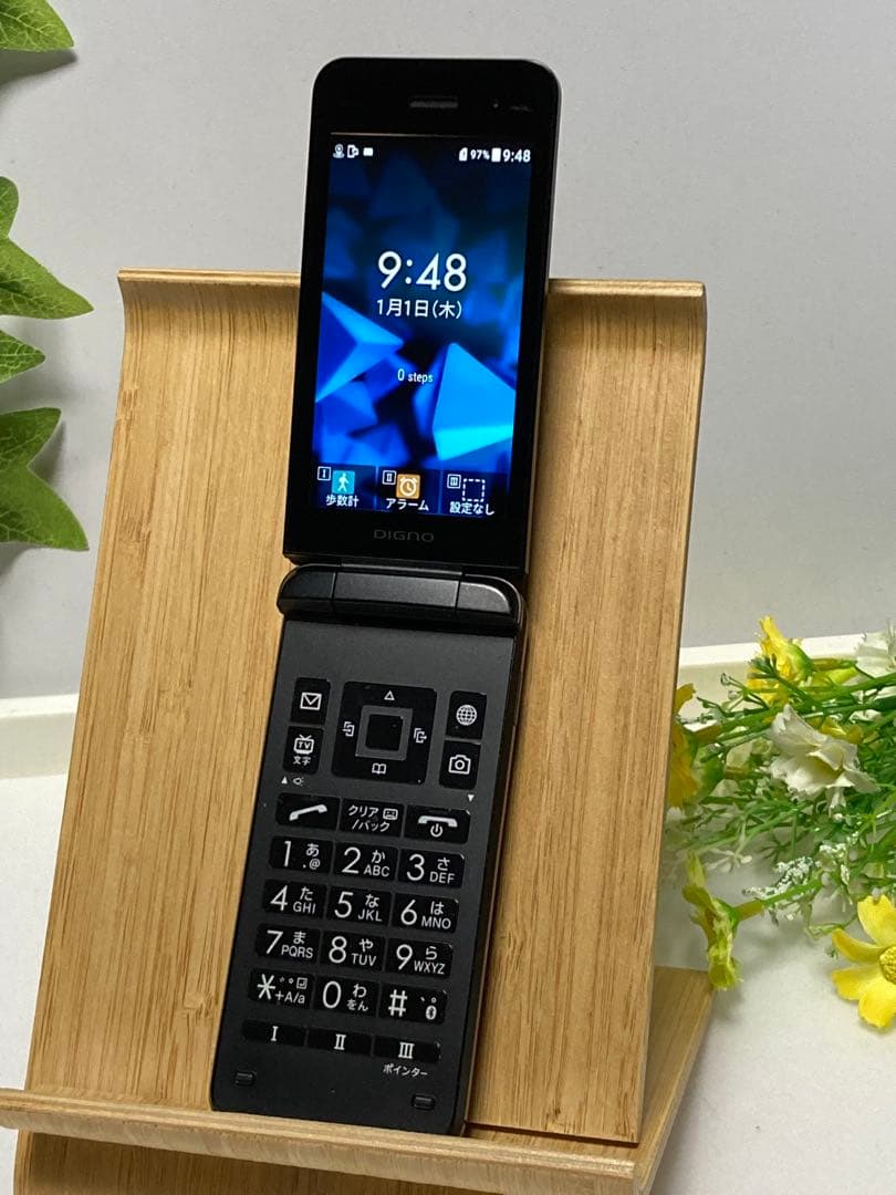 京セラ 902KC DIGNO ケータイ3 ブラック SIMフリー⭐️