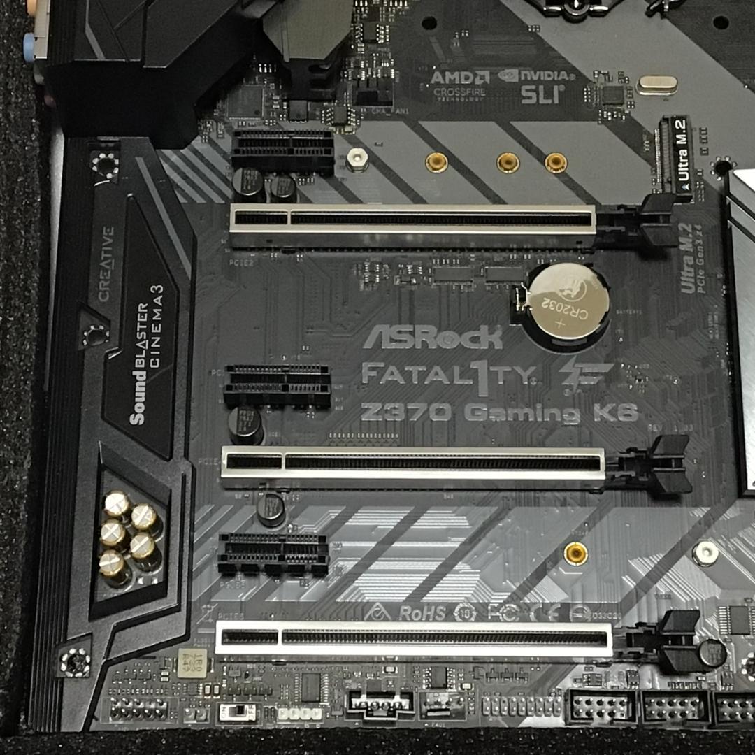 ASRock Fatal1ty Z370 Gaming K6 マザーボード