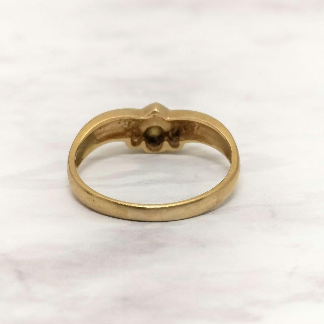 タイムセール♡K18 ダイヤモンド リング 0.07ct 11.5号 レディース