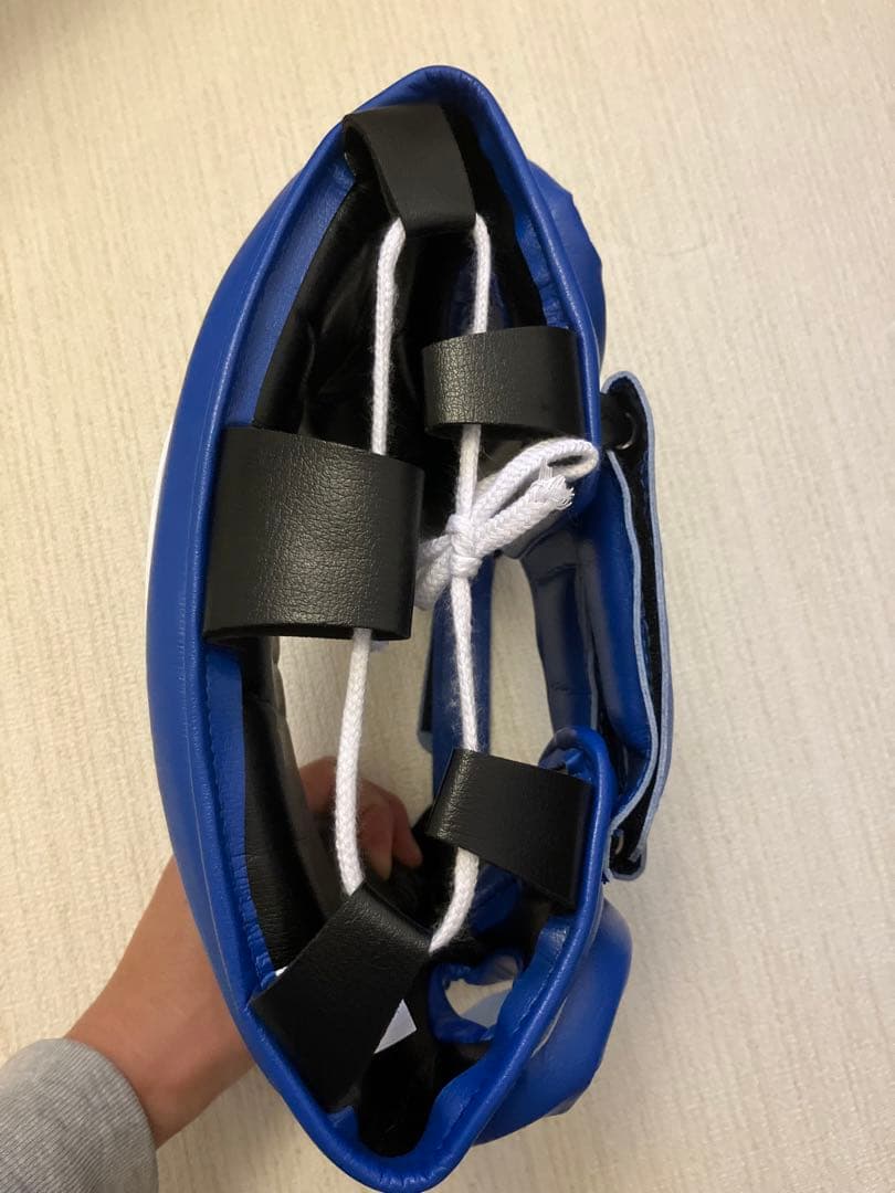 カビゴンWinning ヘッドギア アマチュア用 ブルー M 未使用