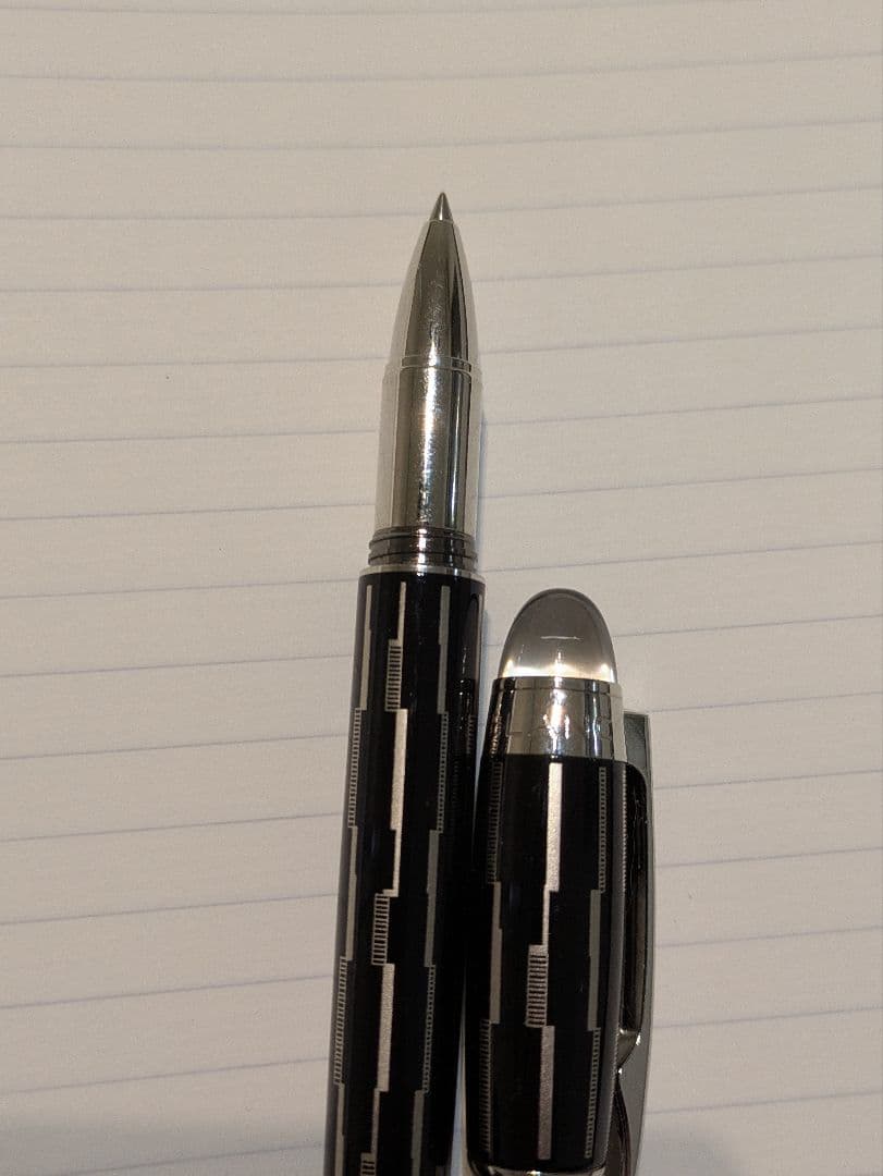 モンブラン　スターウォーカー　ブラックミステリー　ローラーボール