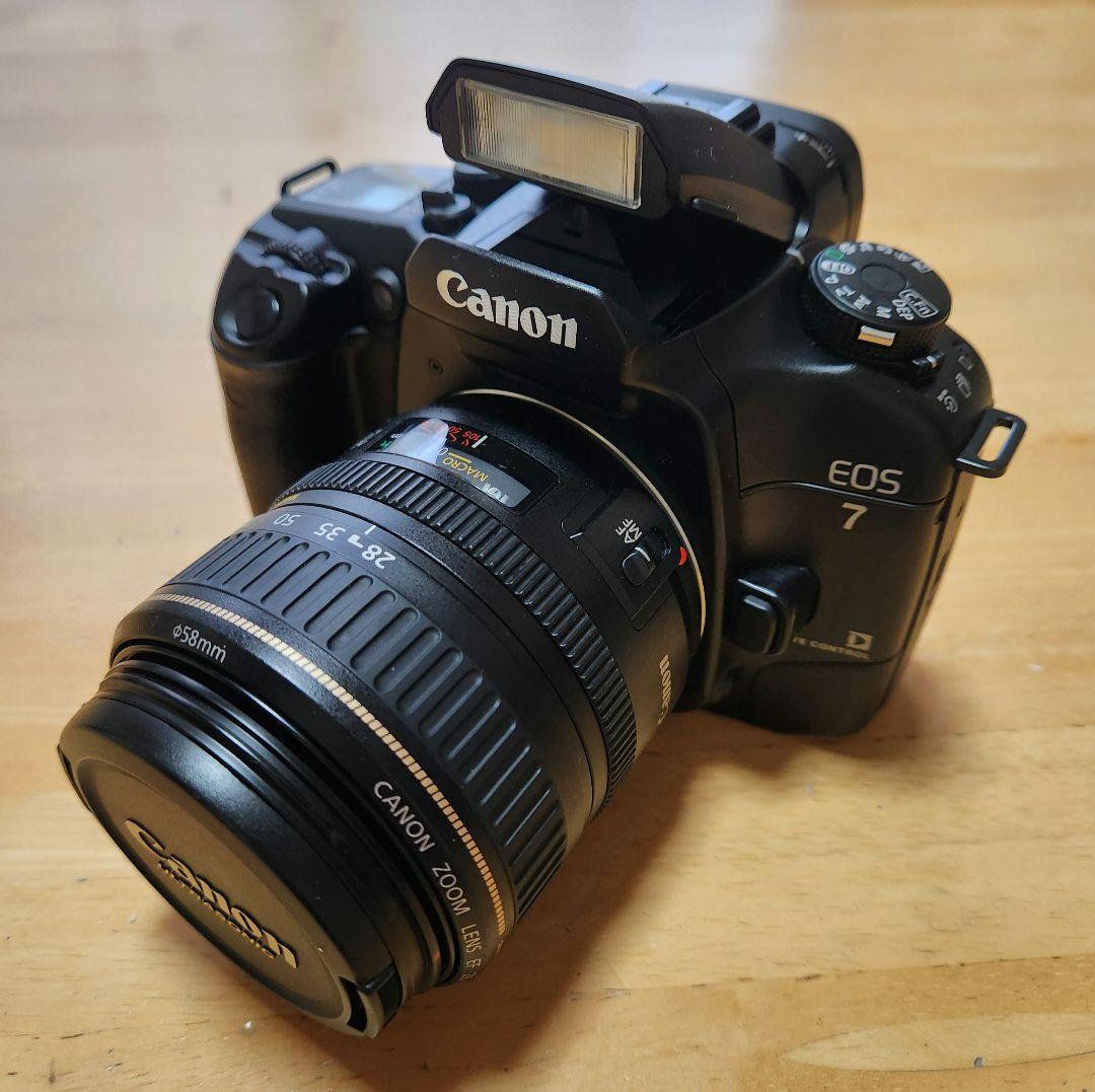 ★動作確認済★Canon　EOS7　レンズ付きフィルムカメラ