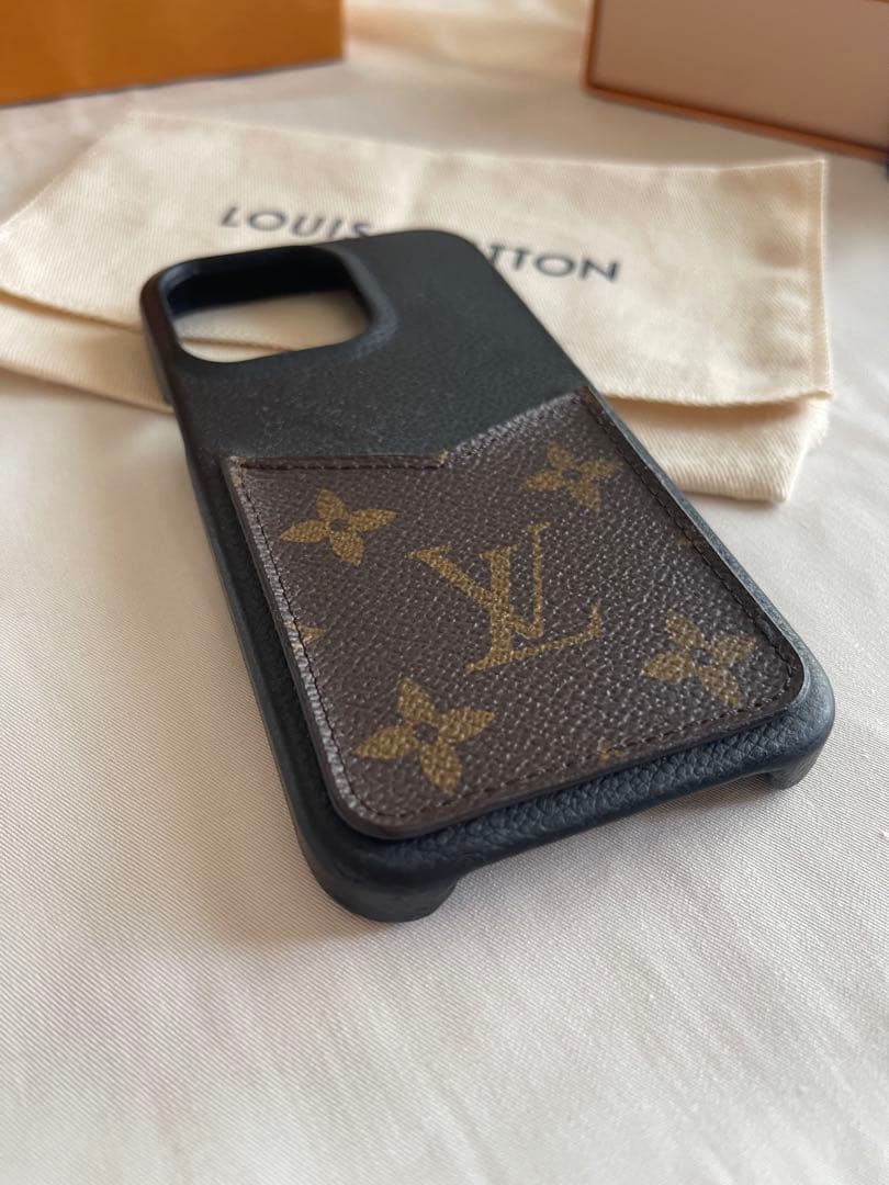 【正規品】【ルイヴィトン】 iPhone13Pro ケース　モノグラム　刻印なし
