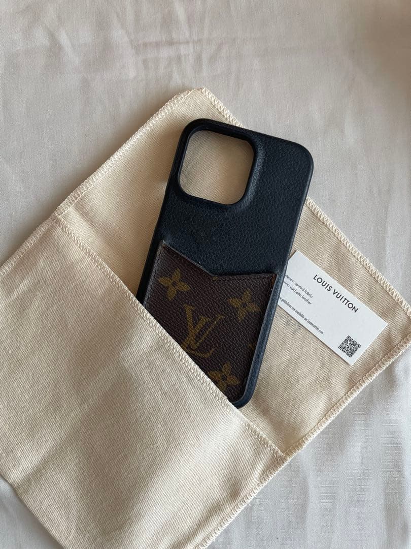 【正規品】【ルイヴィトン】 iPhone13Pro ケース　モノグラム　刻印なし