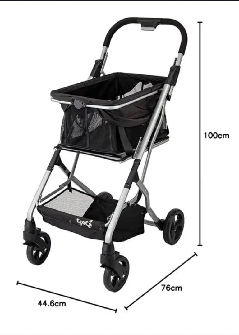 美品　EcoCa エコカ　ショッピングカート　マイバスケット　シルバーカー