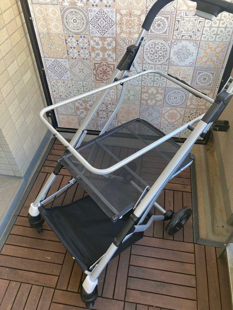 美品　EcoCa エコカ　ショッピングカート　マイバスケット　シルバーカー
