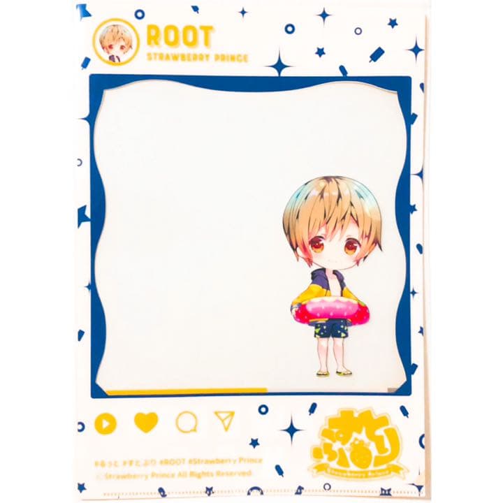 新品★すとぷり【るぅと】クリアファイル★水着ver.★2点セット