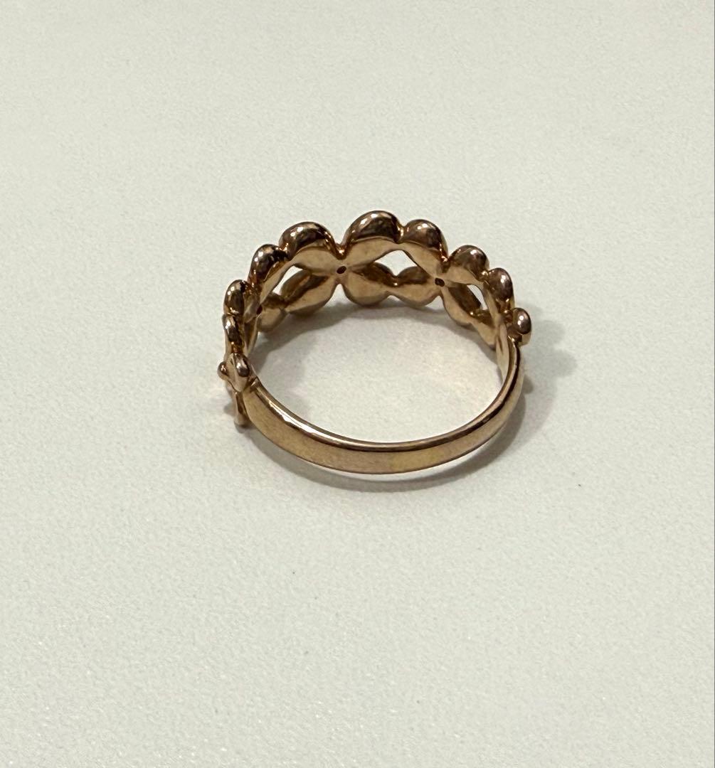 k18 メレダイヤ12号リング♪