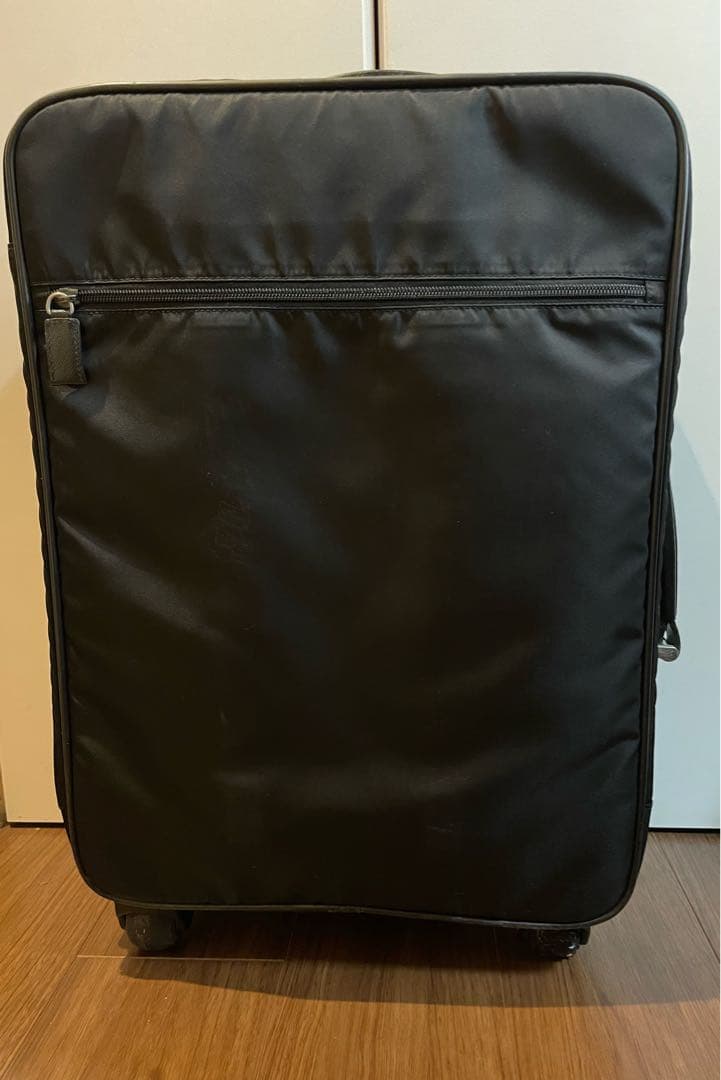 プラダ　ナイロン　レザー　キャリーケース　キャリーバック