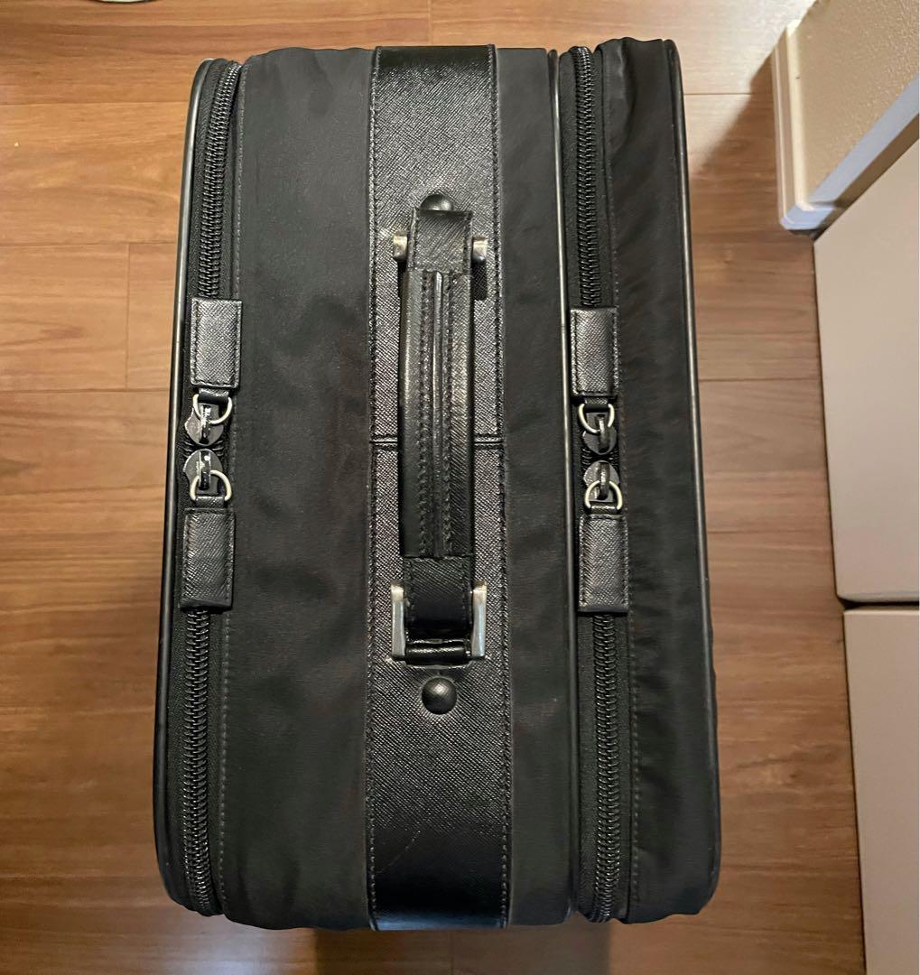 プラダ　ナイロン　レザー　キャリーケース　キャリーバック