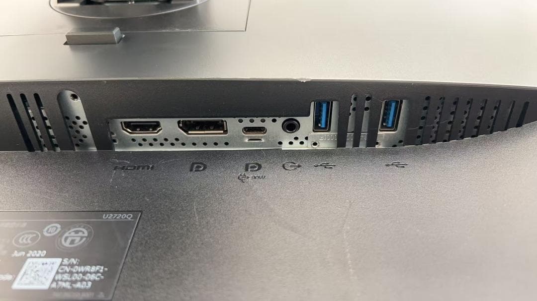 DELL 4Kモニター U2720Q 27インチ