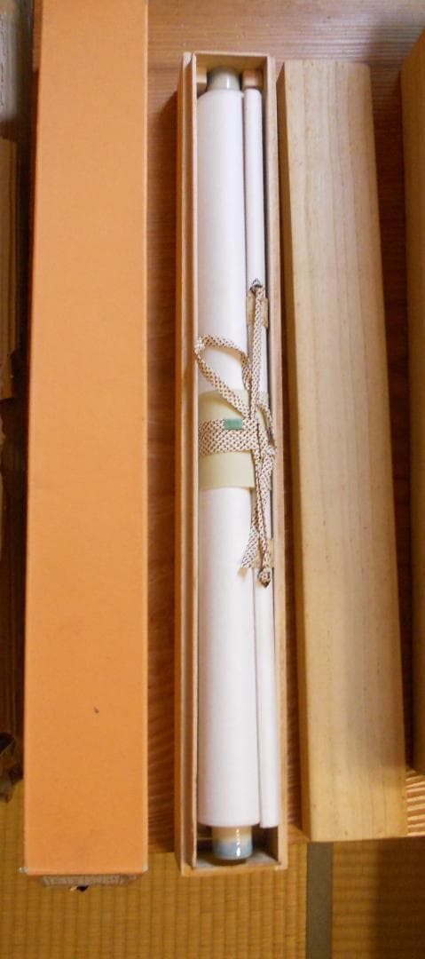 掛け軸 塘柊風 秋草画賛 俳画 紙本 希少 軸装 茶道具 掛軸 美品 です。