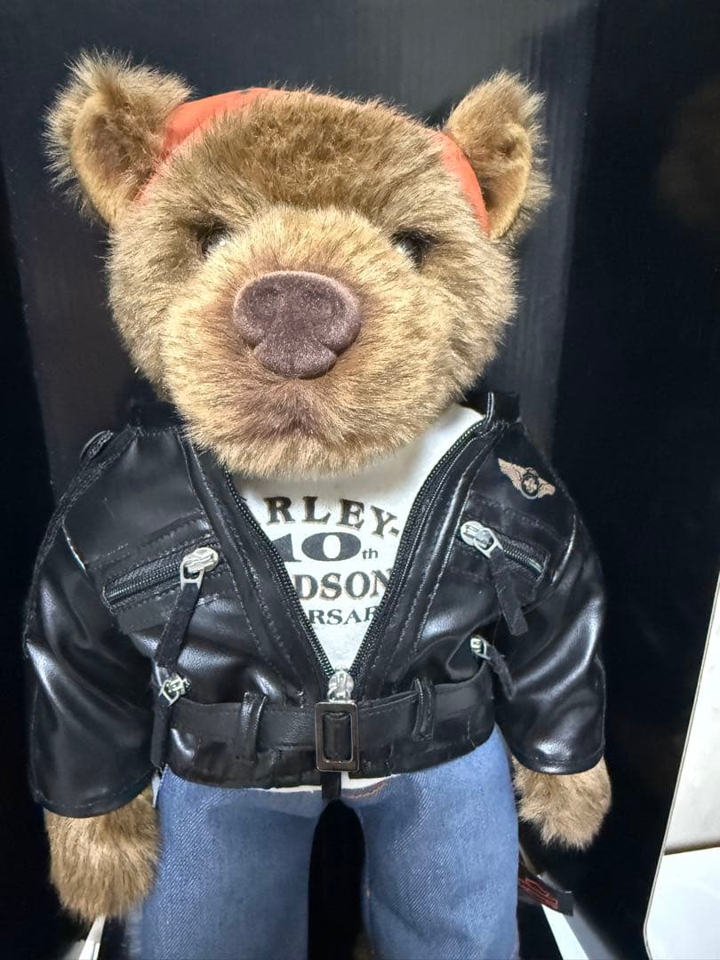 ハーレーダビッドソン　110周年　限定テディベア