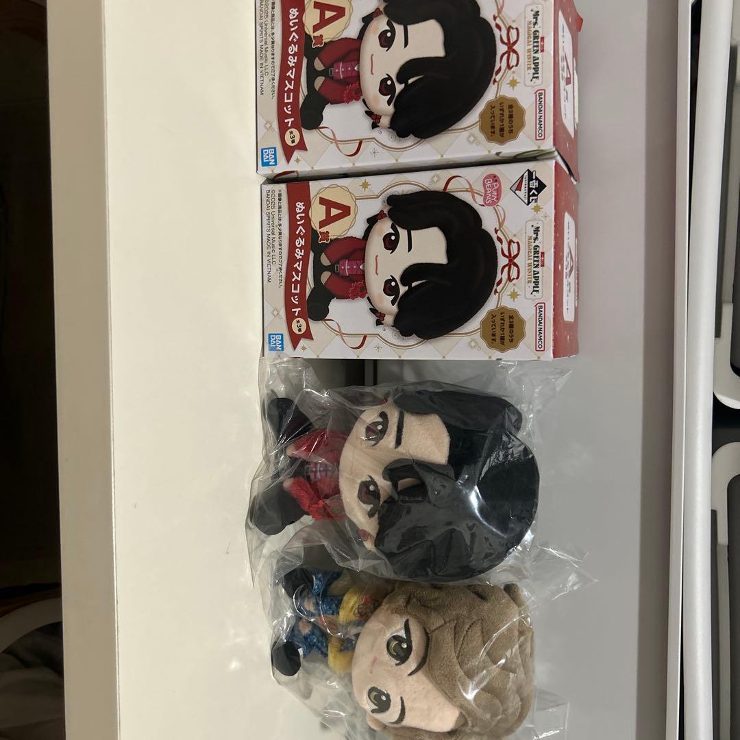 Ａ賞ぬいぐるみマスコット♡ もっくん＆涼ちゃんです 大森元貴♡藤澤涼架SET