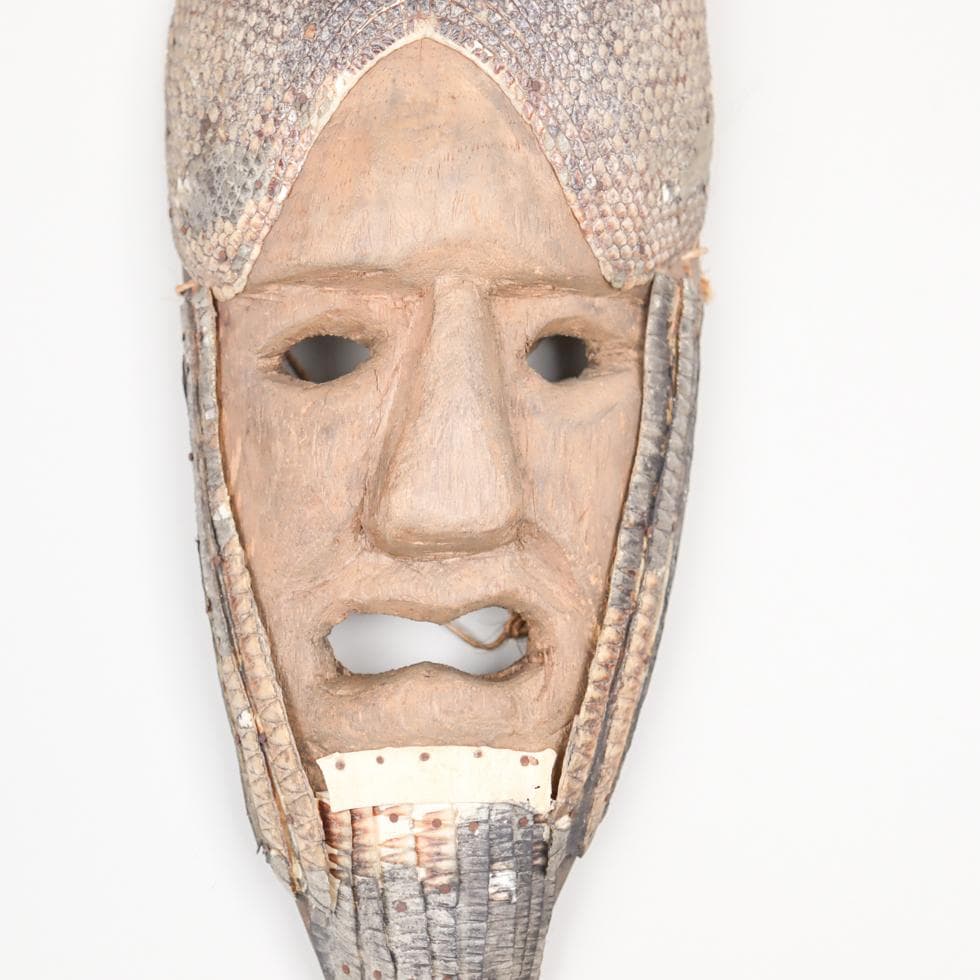 コンゴ民主共和国 レガ族 儀礼仮面／長面 付属装飾
