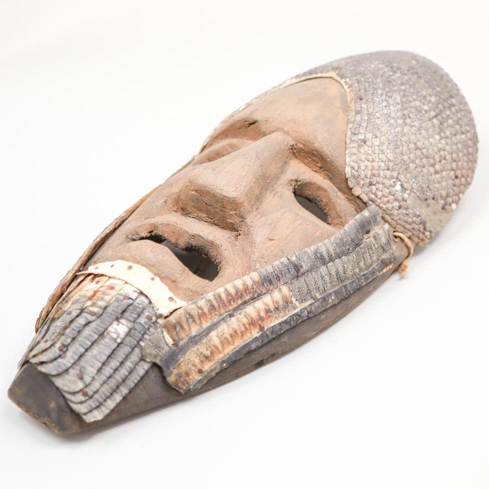 コンゴ民主共和国 レガ族 儀礼仮面／長面 付属装飾