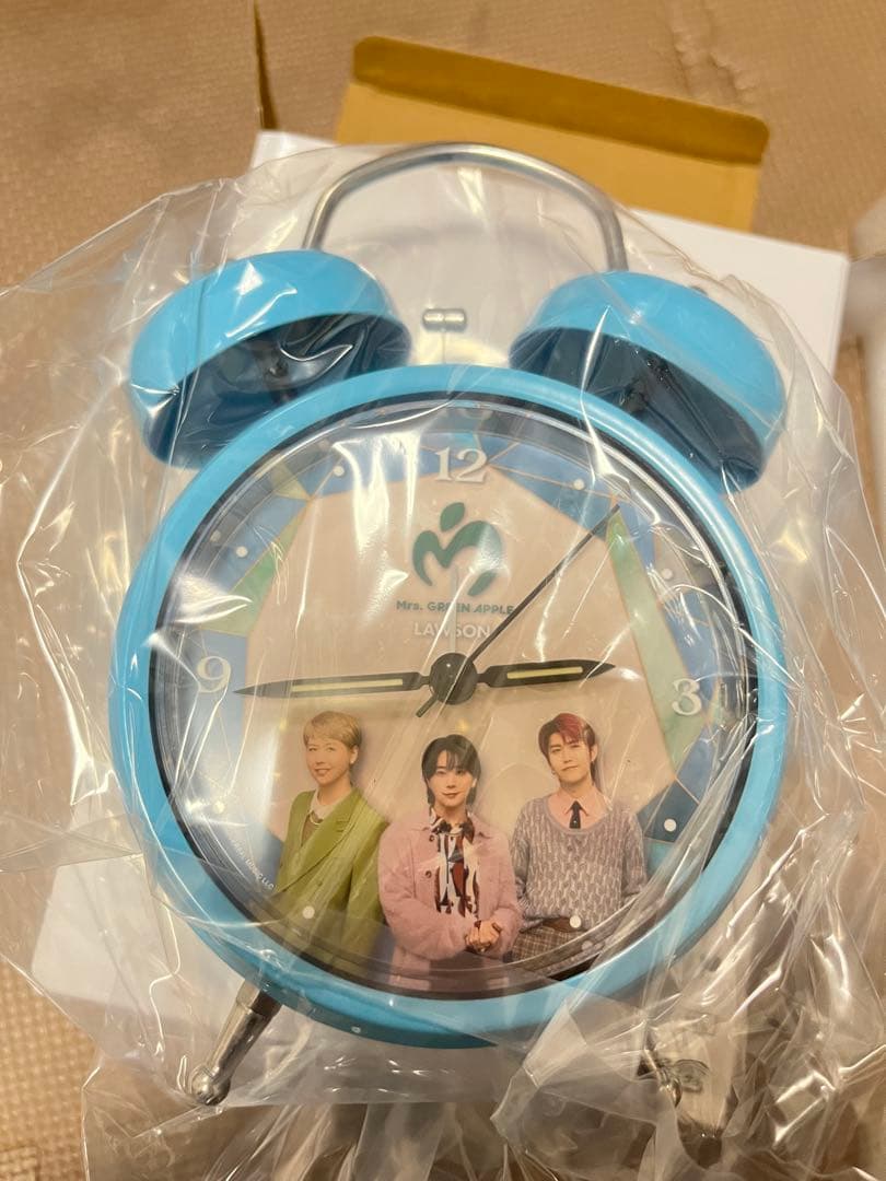 【新品】ミセスMrs. GREEN APPLE⭐︎ボイス入り目覚まし時計 ローソン