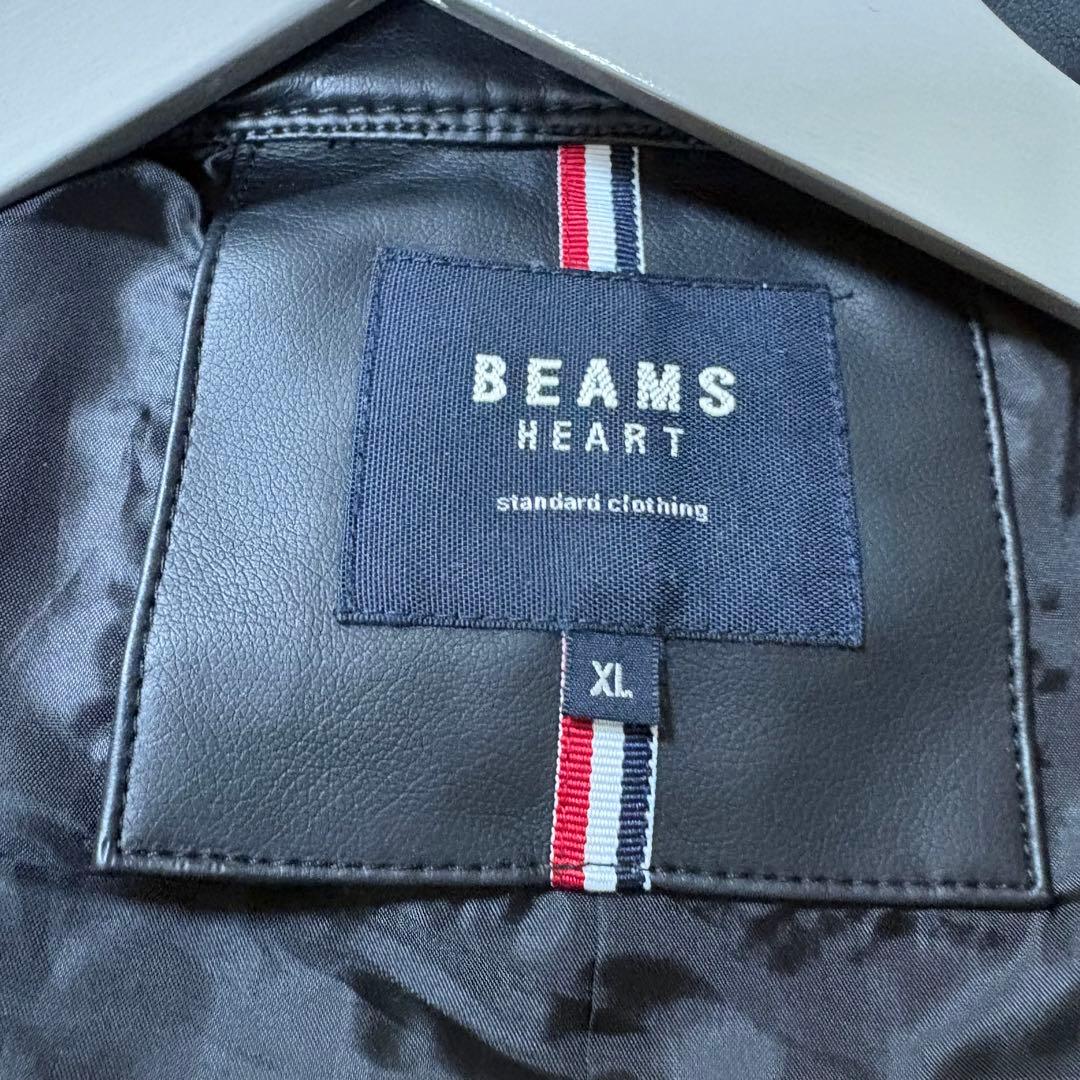 じゅきあ　　　　　　　ビームスハート　シングルライダースジャケット