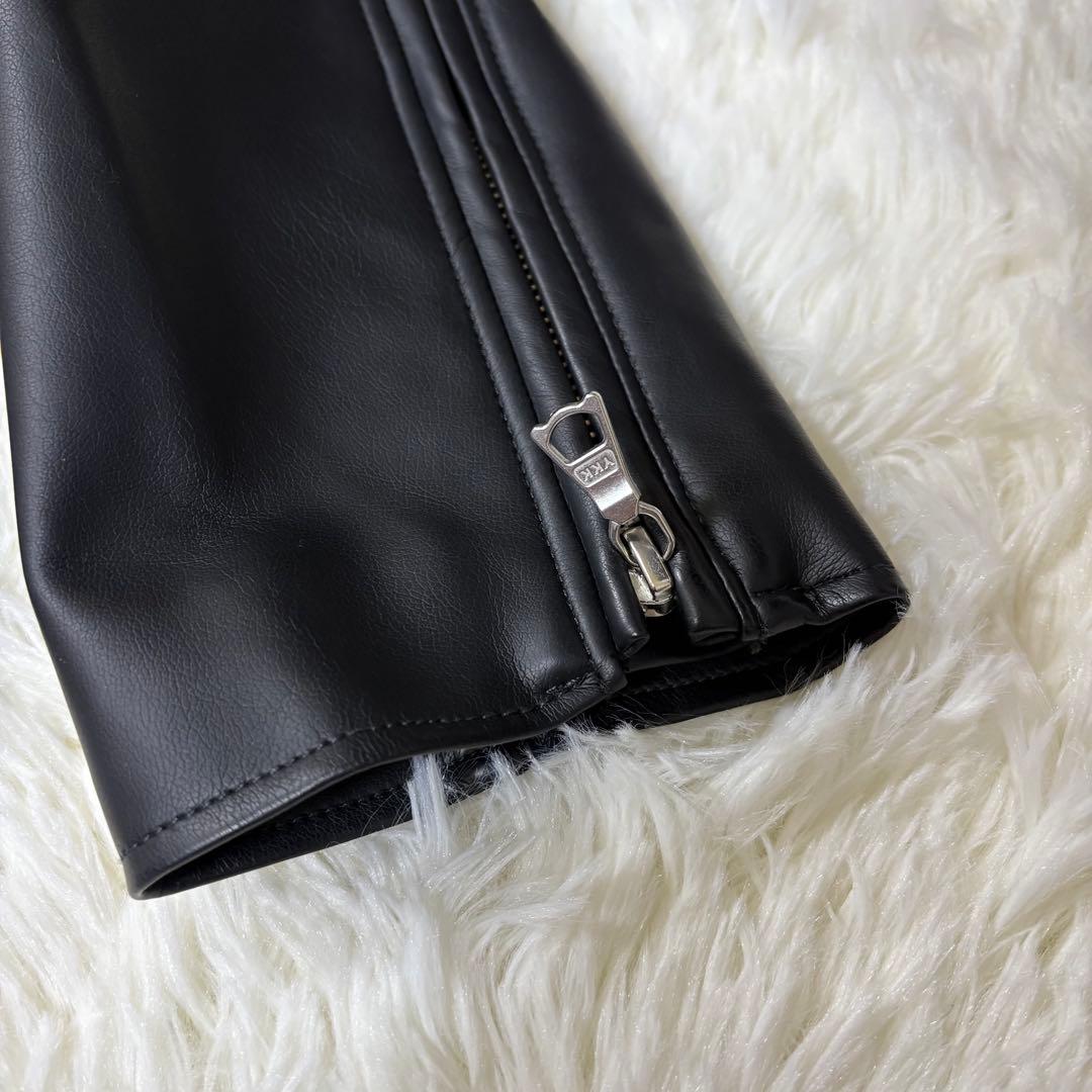 じゅきあ　　　　　　　ビームスハート　シングルライダースジャケット