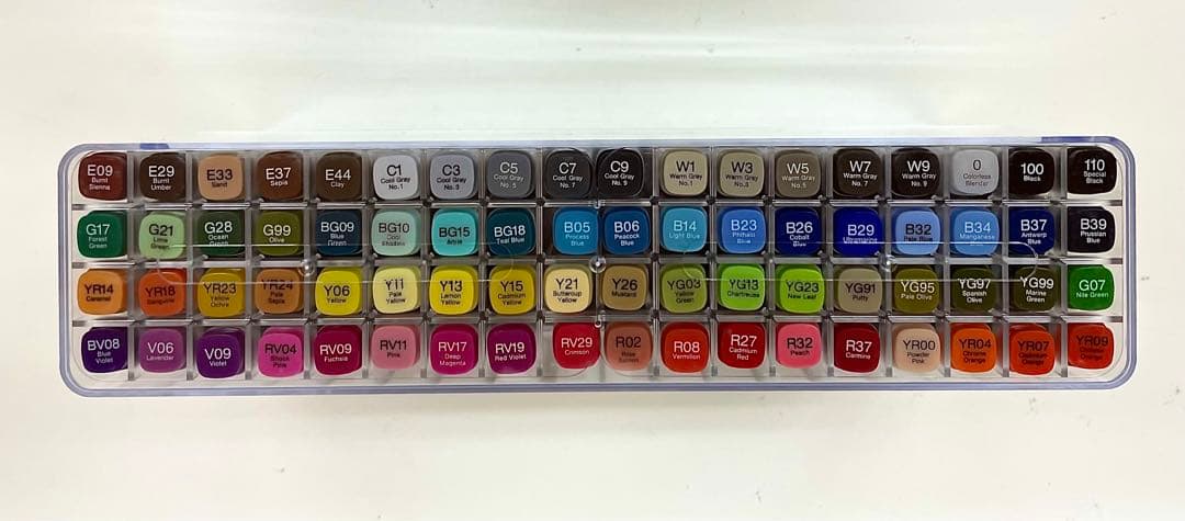 筆記具 COPIC classics 72 coloers A