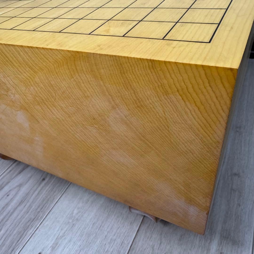 本榧碁盤　足付きヘソあり