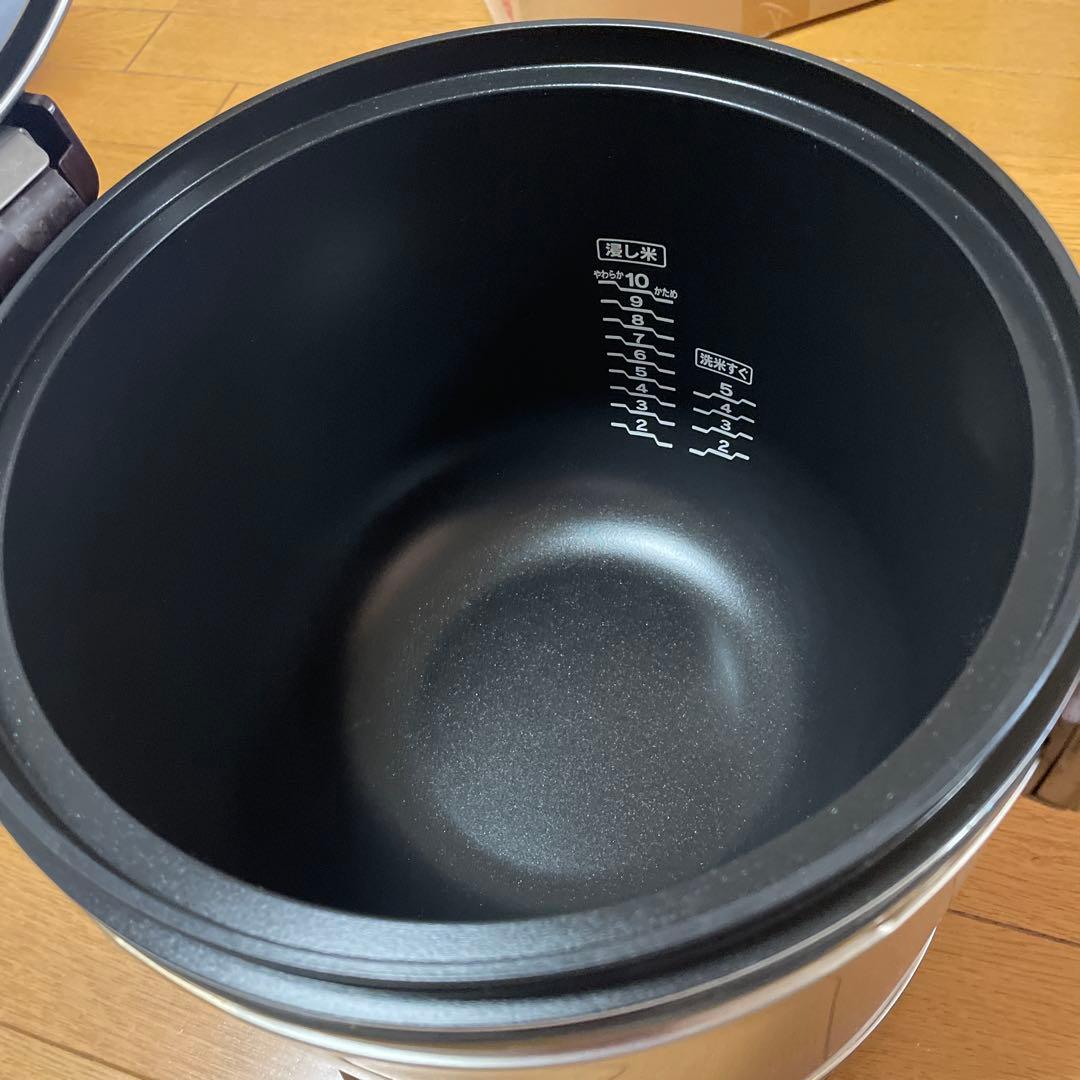 RR-100FS 炊飯器 1.0L 1800W シルバー