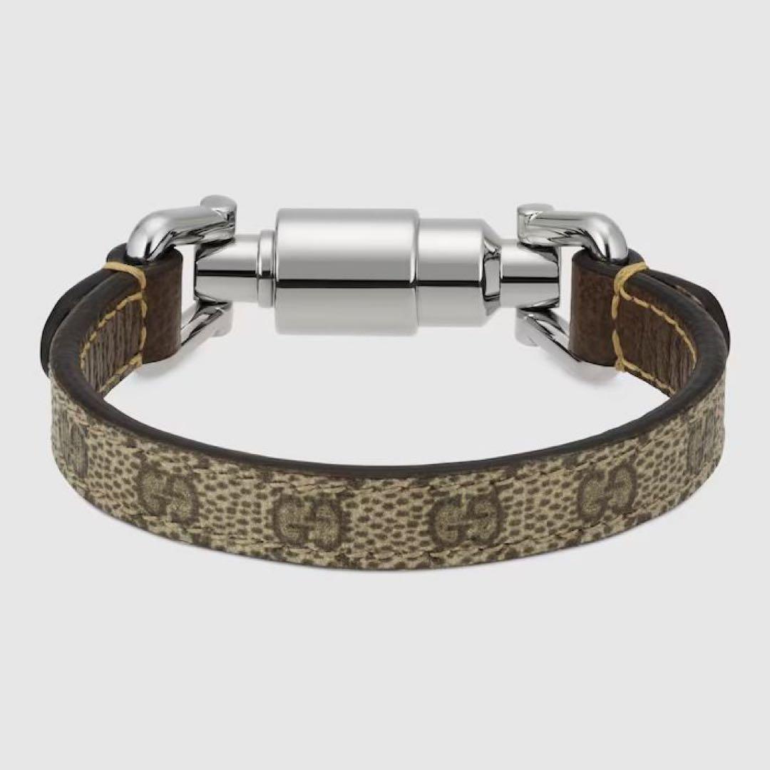 新品未使用⭐︎GUCCIグッチ ピストン クロージャー GGパターン ブレスレット