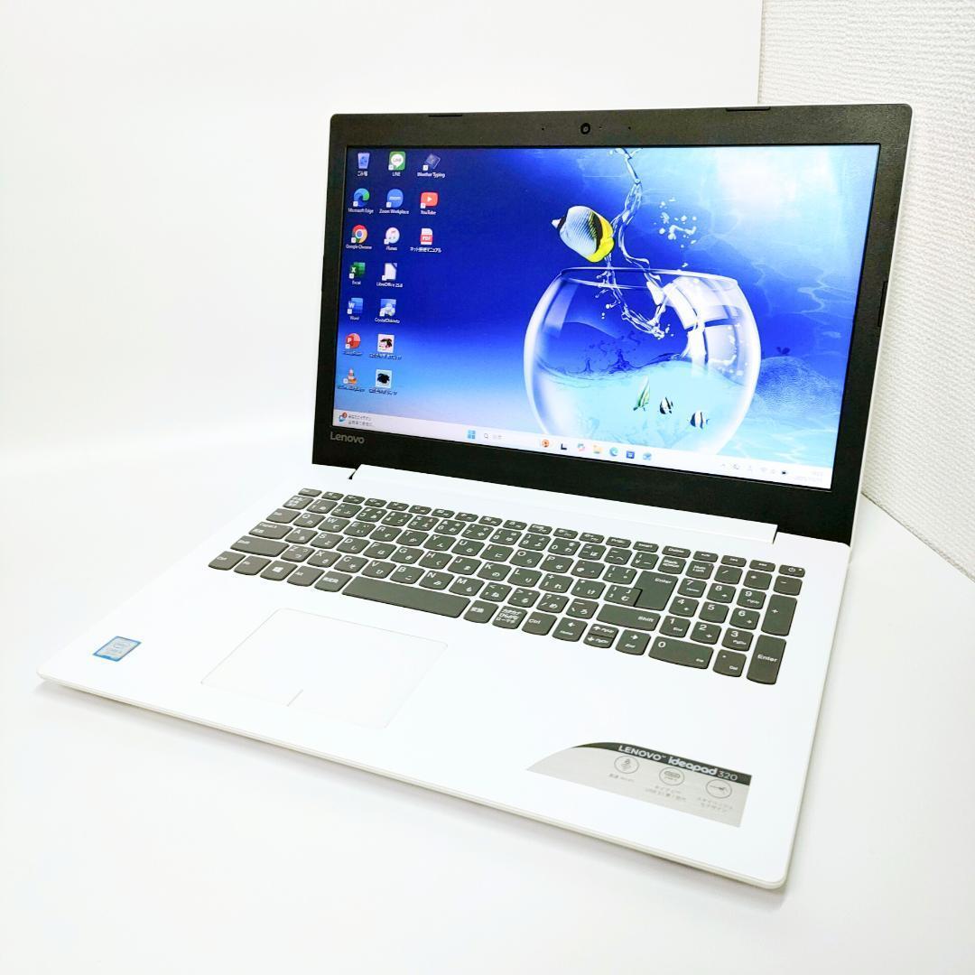 Windows11✨️Corei5/SSD/オフィス/レノボ/白ノートパソコン