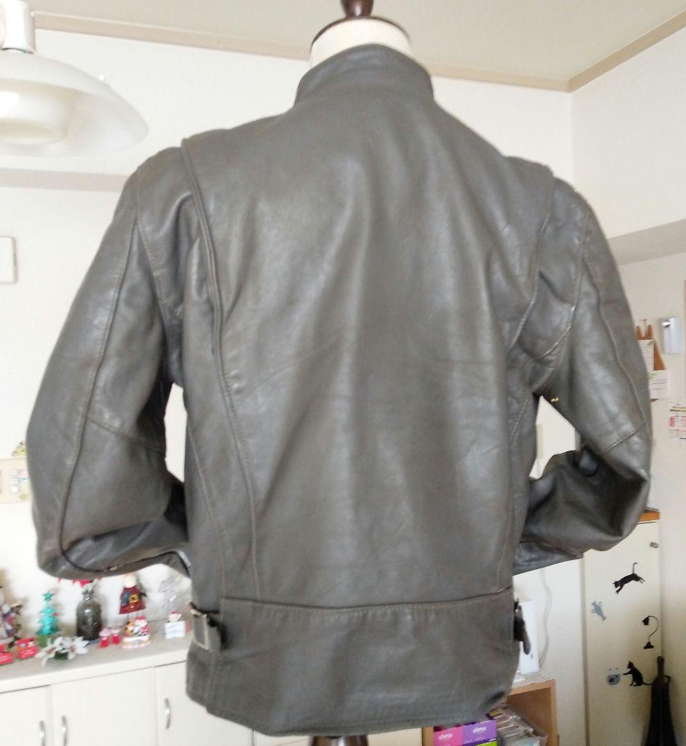Vintage タグ無し Schott シングル ライダース レザージャケット