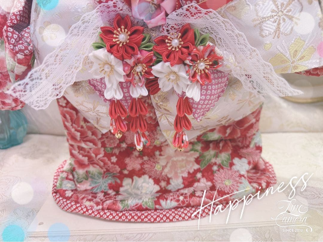 B419.pon2pan2☆オーダー☆犬着物☆犬2ウェイ着物☆犬お引き摺り着物