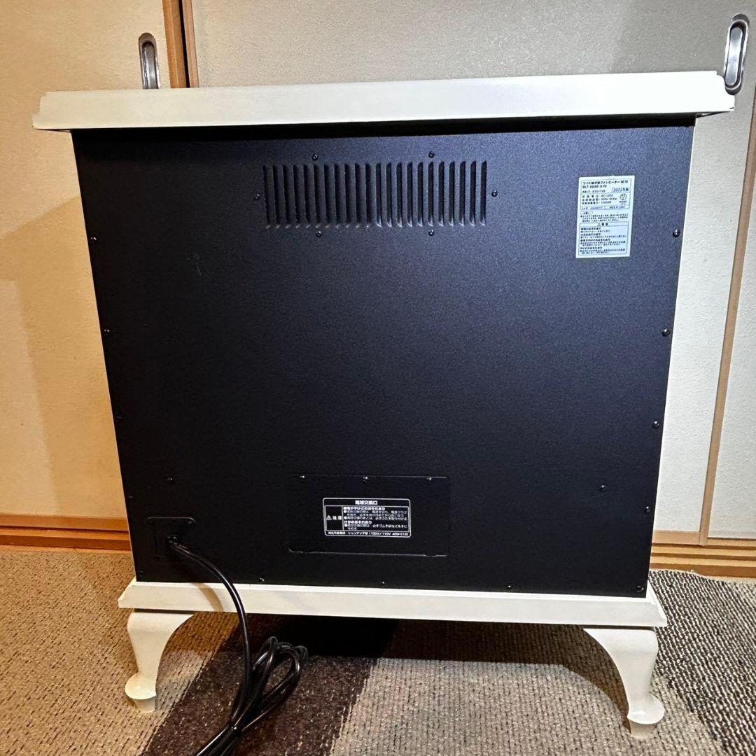 ニトリ ワイド暖炉型ファンヒーター アイボリー BLT-999B-3-IV