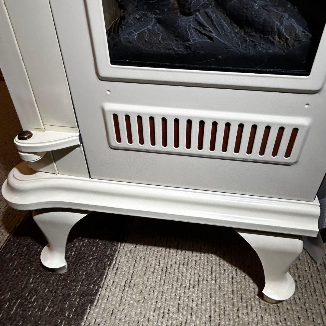 ニトリ ワイド暖炉型ファンヒーター アイボリー BLT-999B-3-IV