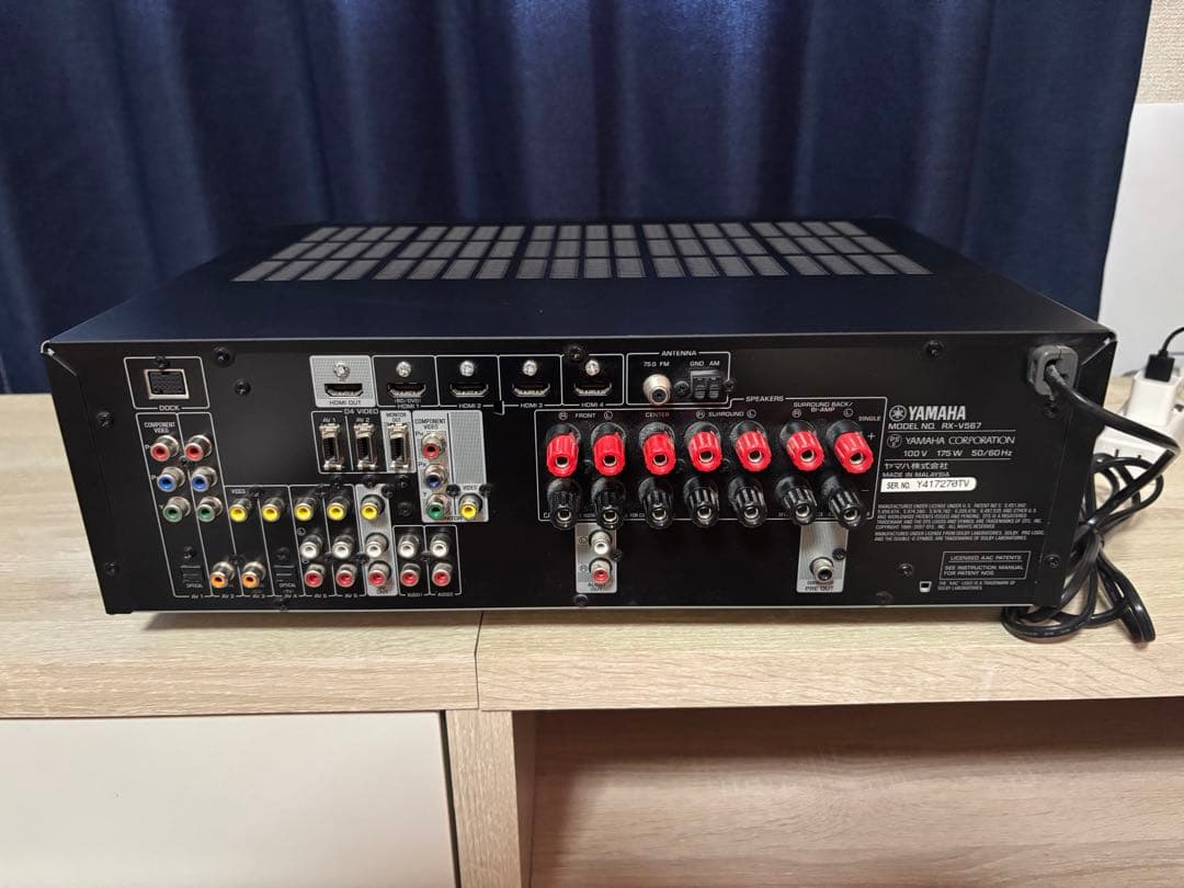 YAMAHA ヤマハ RX-V567 AVアンプ・レシーバー