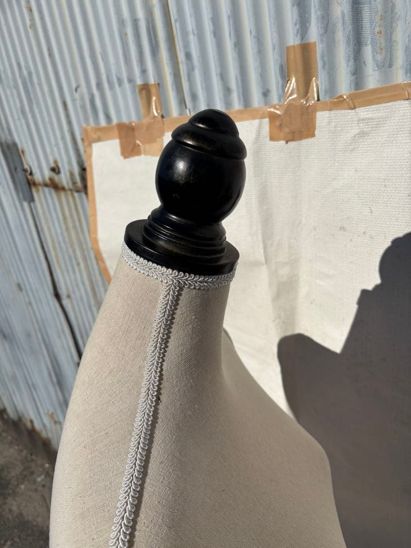 アンティーク　エレガントなトルソー　ボディマネキン　洋装ソーイング 布製女性用