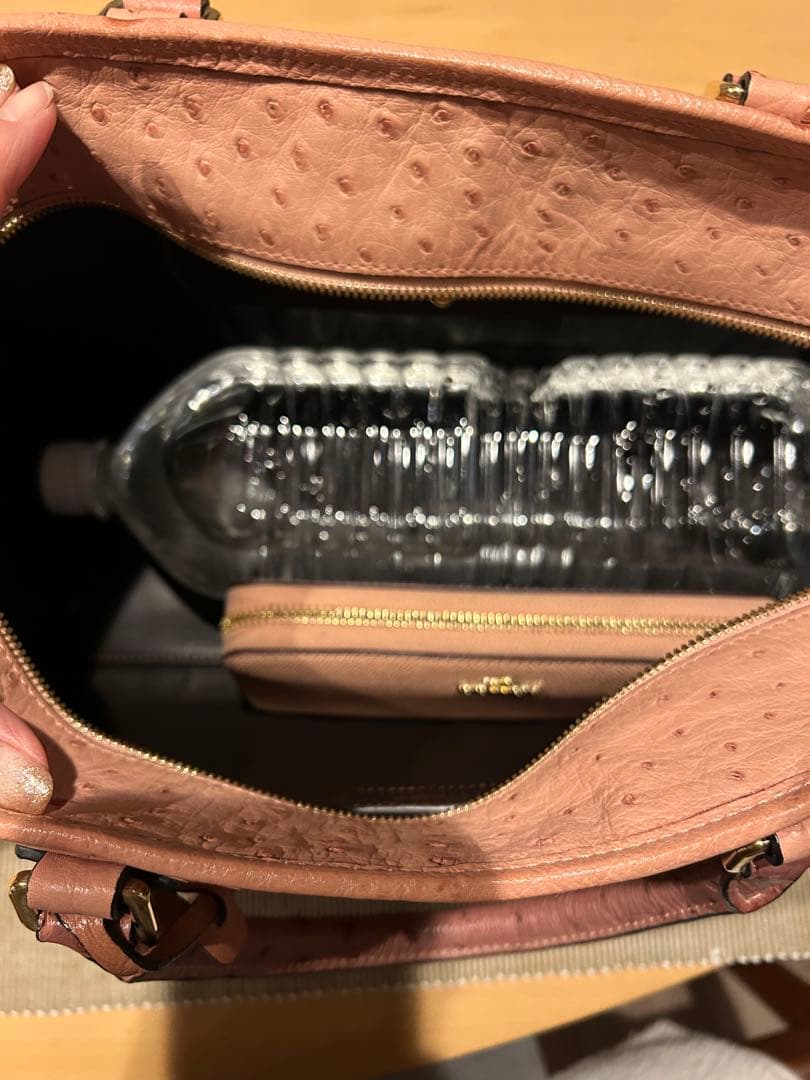 希少　美品　オーダー品　ロエベ　アマソナ36 オーストリッチ　定価200万