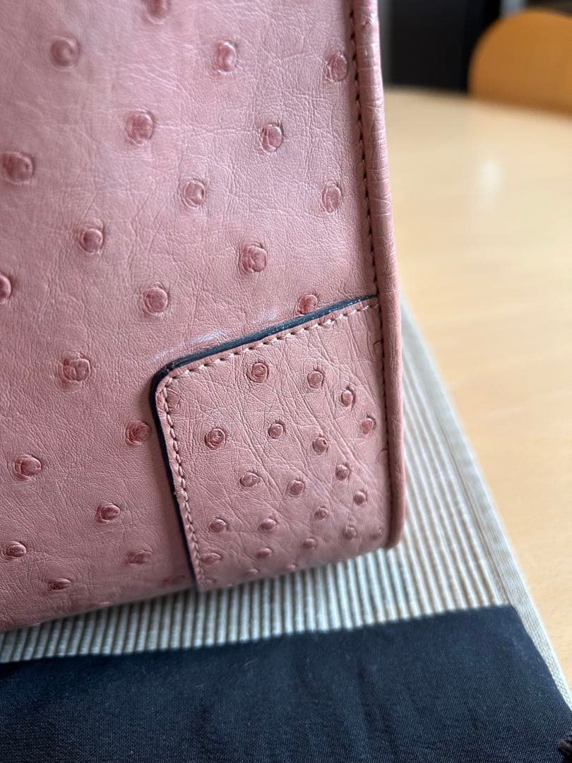 希少　美品　オーダー品　ロエベ　アマソナ36 オーストリッチ　定価200万