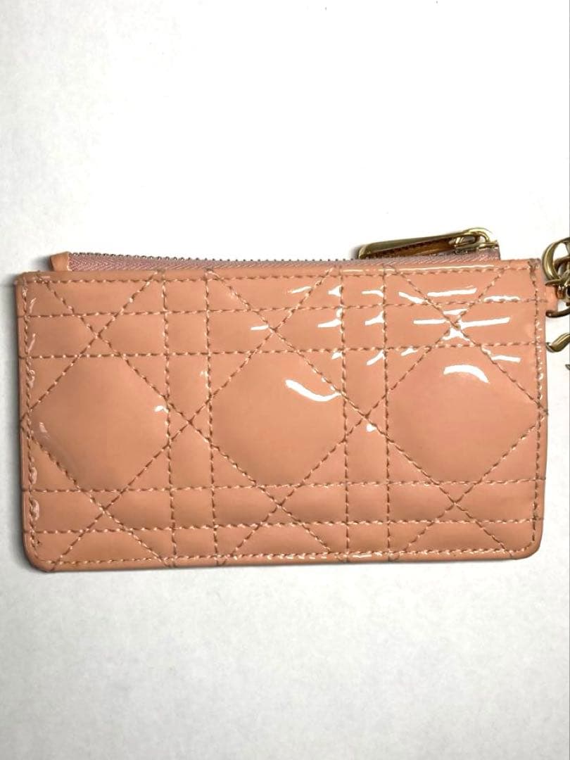 良品　ディオール レディディオール カナージュ　パテントレザー　ケース