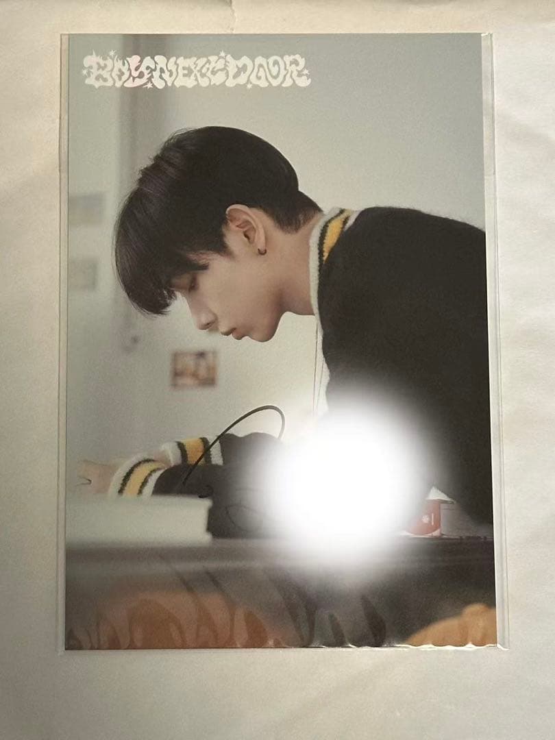 BOYNEXTDOOR ジェヒョン 直筆サイン入りポストカード