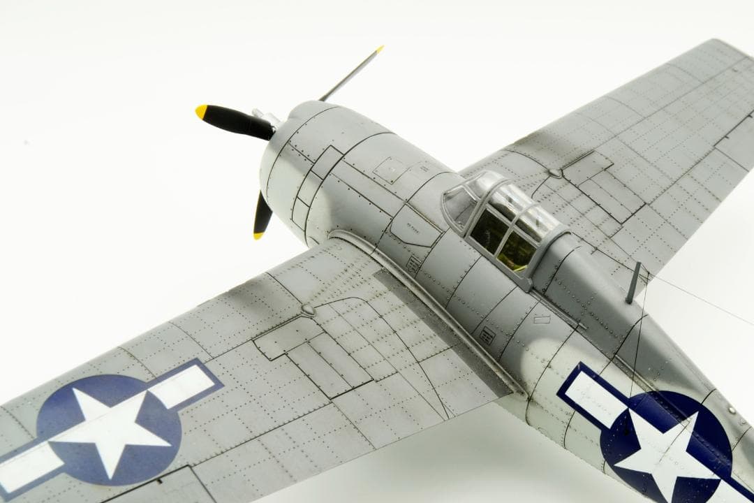 タミヤ 1/48 グラマンFM-1 ワイルドキャット【プラモ 戦闘機 完成品】