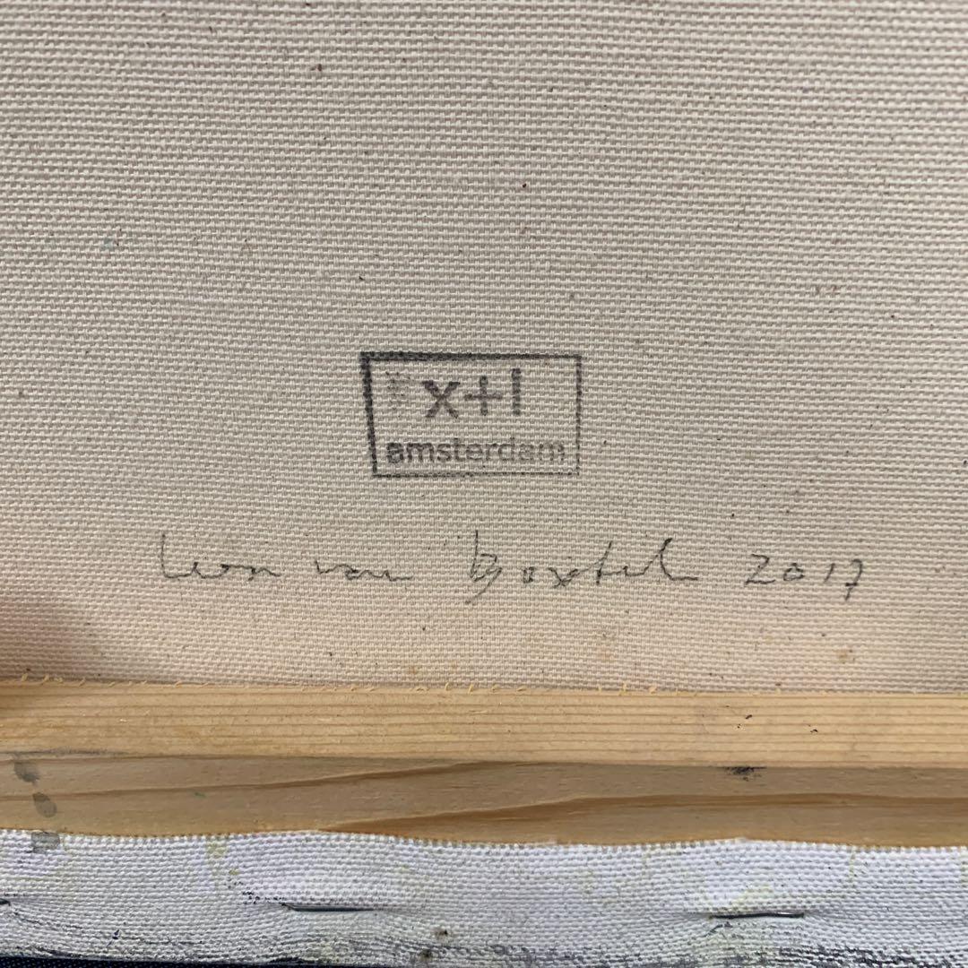 【希少】サイン入 Leon van Boxel 絵画 x+i amsterdam