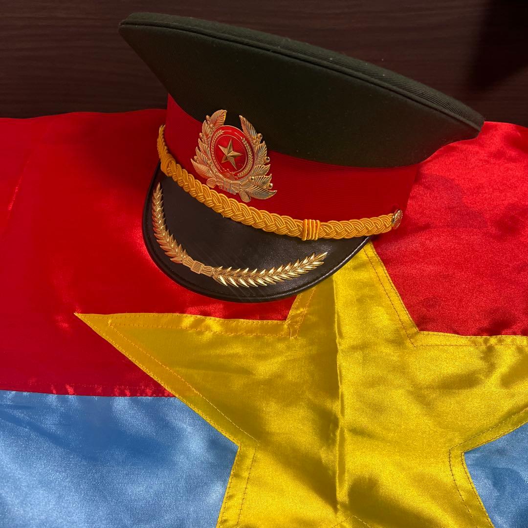 ベトナム人民軍　制帽⭐︎年式タグあり　将校用特別